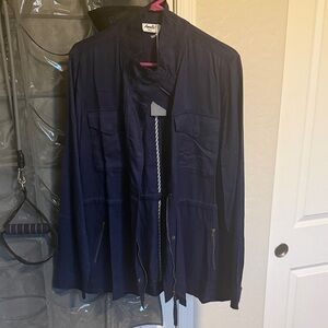 Amalli Talli NWT Dark Blue Utility Jacket